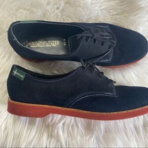 Eastland mens suede 9.5 black shoes